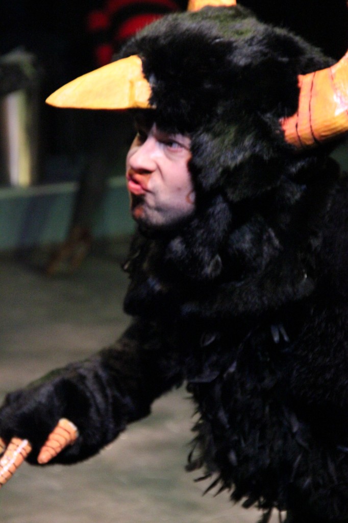Bigfoot played by Ivan Wilkinson